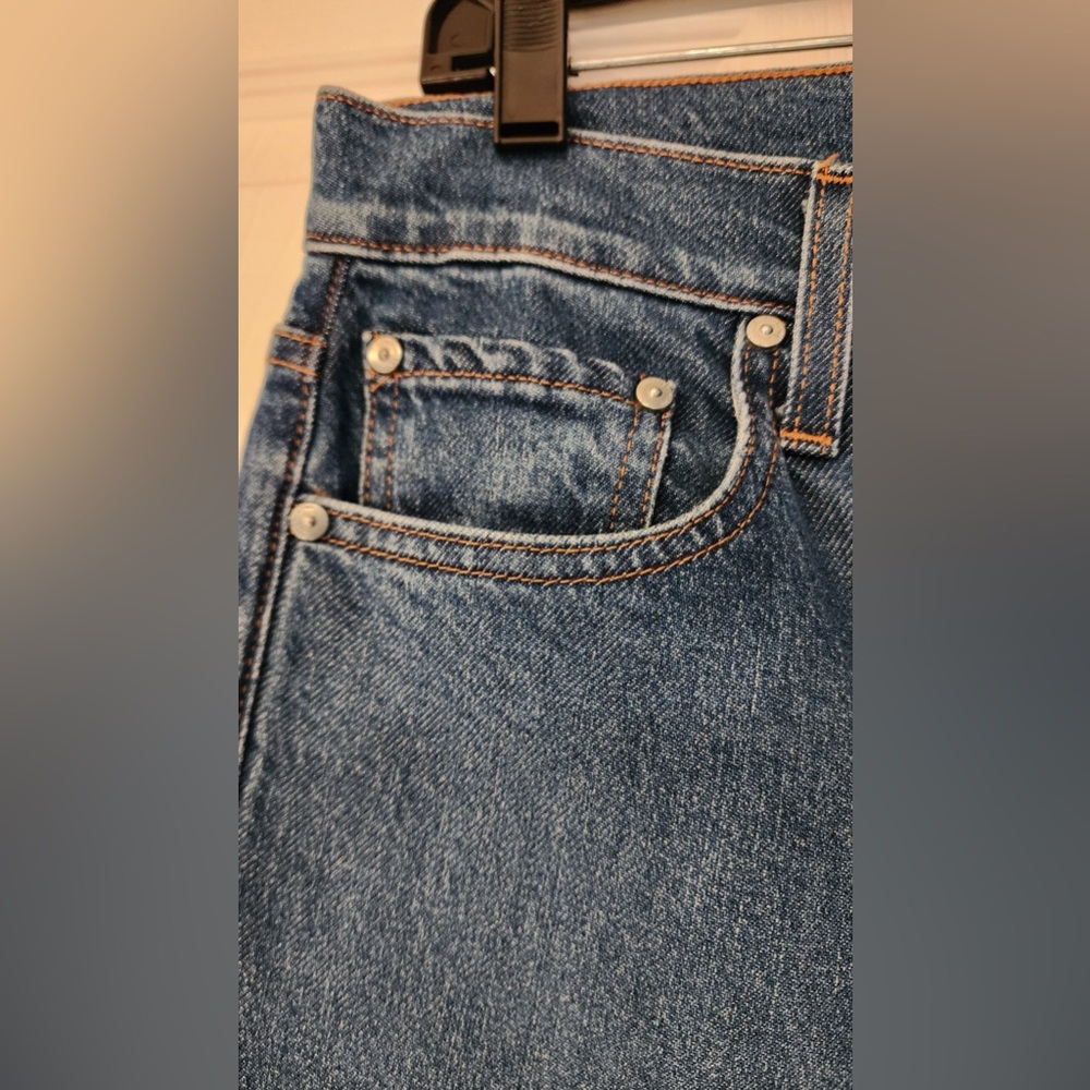 Outerknown Liberty Straight Women’s Blue S.E.A. Jeans Size 27 - Picture 8 of 15